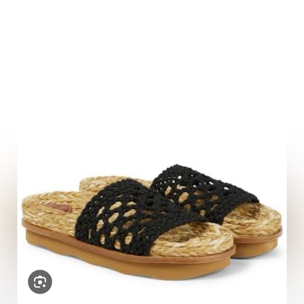❗️SOLD❗️Chloe Wavy Slide Sandals size 40